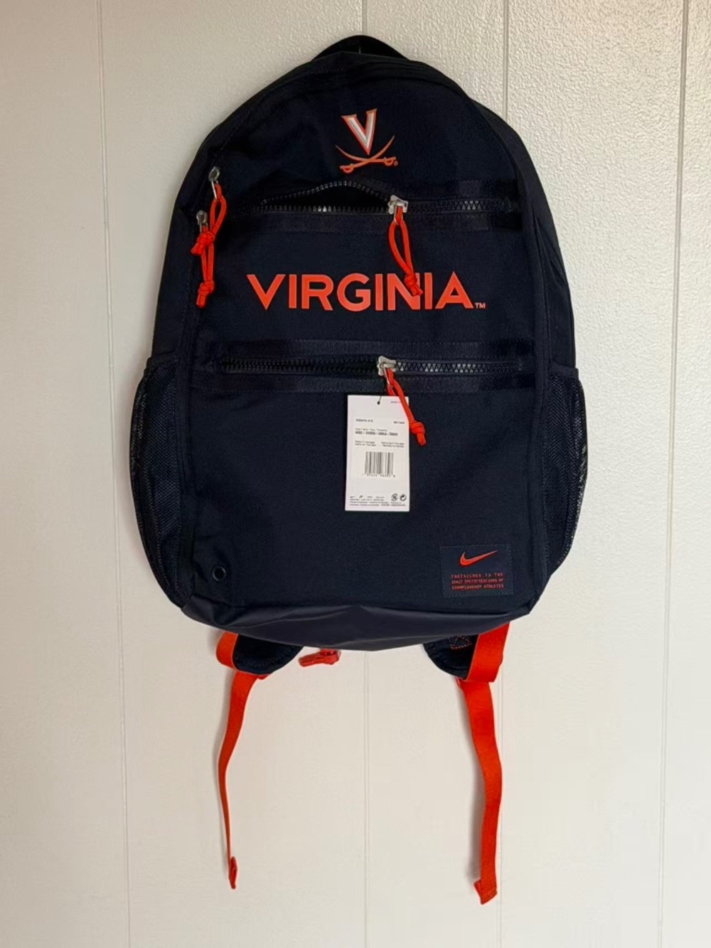 Nike Elite Utility Heat Backpack University of Virginia Cavaliers UVA NCAA